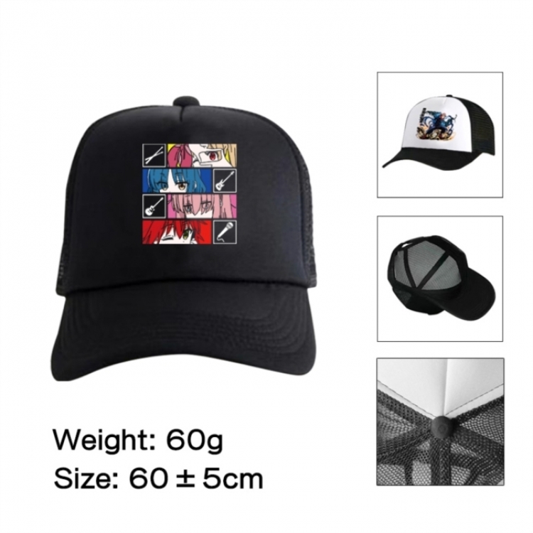 BOCCHI THE ROCK! Anime mesh cap peaked cap sun hat 60cm