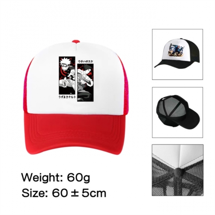 Naruto Anime mesh cap peaked cap sun hat 60cm