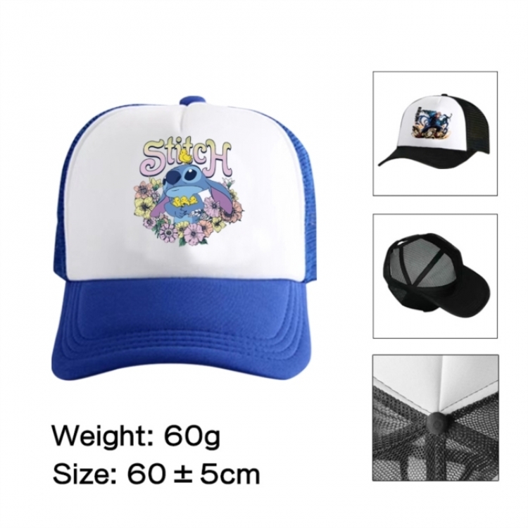 Lilo & Stitch Anime mesh cap peaked cap sun hat 60cm