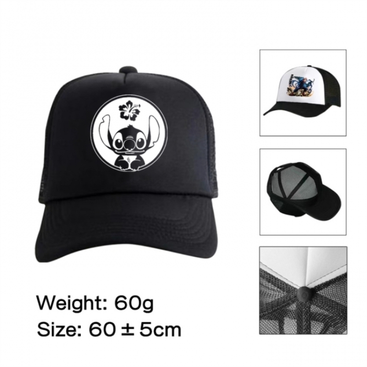 Lilo & Stitch Anime mesh cap peaked cap sun hat 60cm