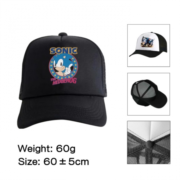 Sonic The Hedgehog Anime mesh cap peaked cap sun hat 60cm