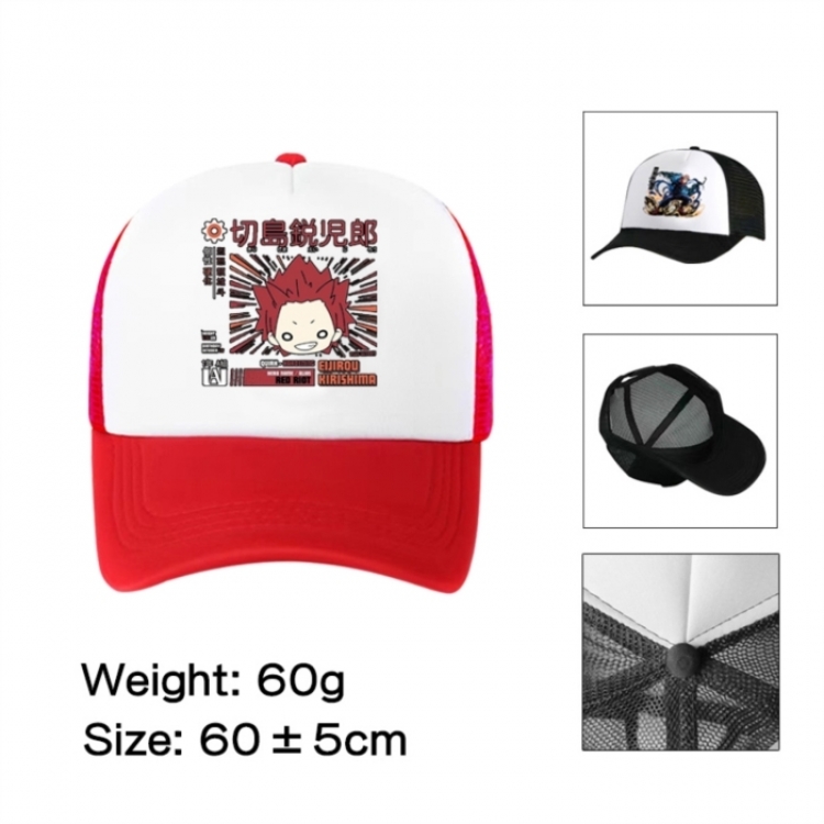 My Hero Academia Anime mesh cap peaked cap sun hat 60cm