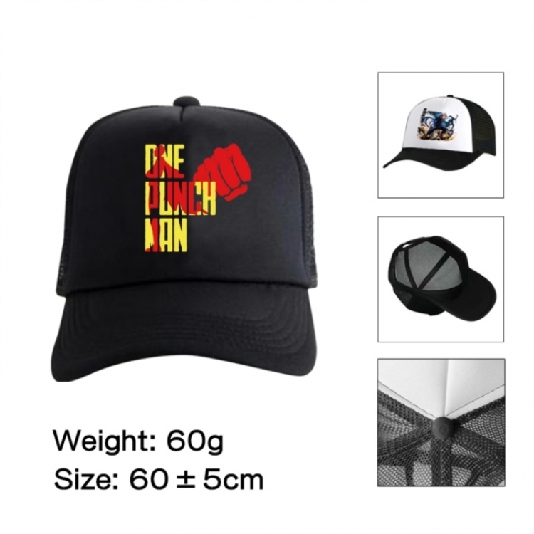 One Punch Man Anime mesh cap peaked cap sun hat 60cm