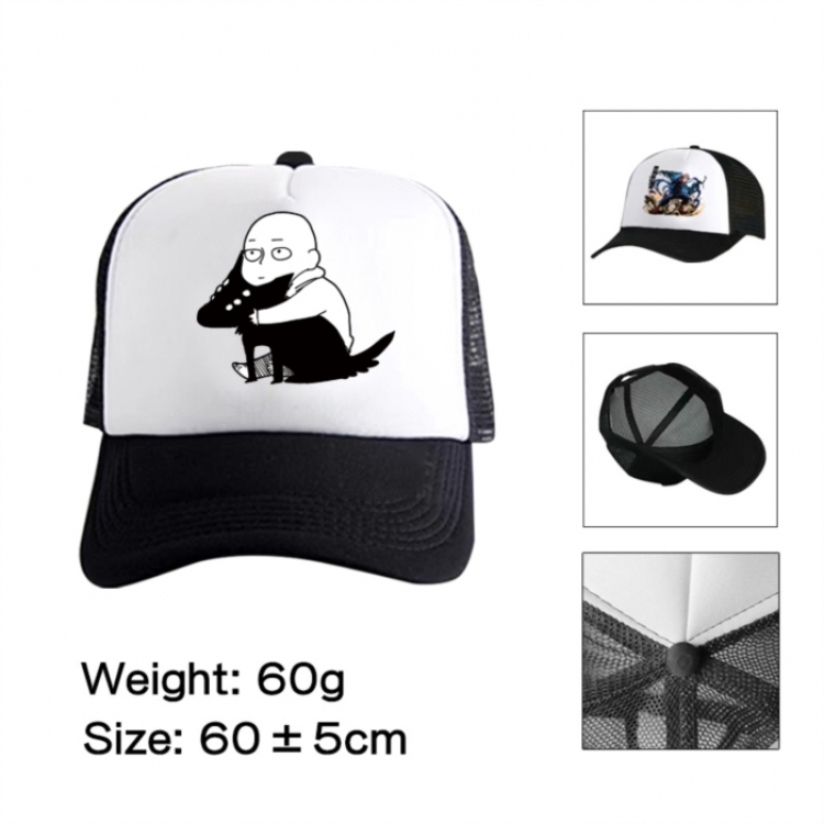 One Punch Man Anime mesh cap peaked cap sun hat 60cm