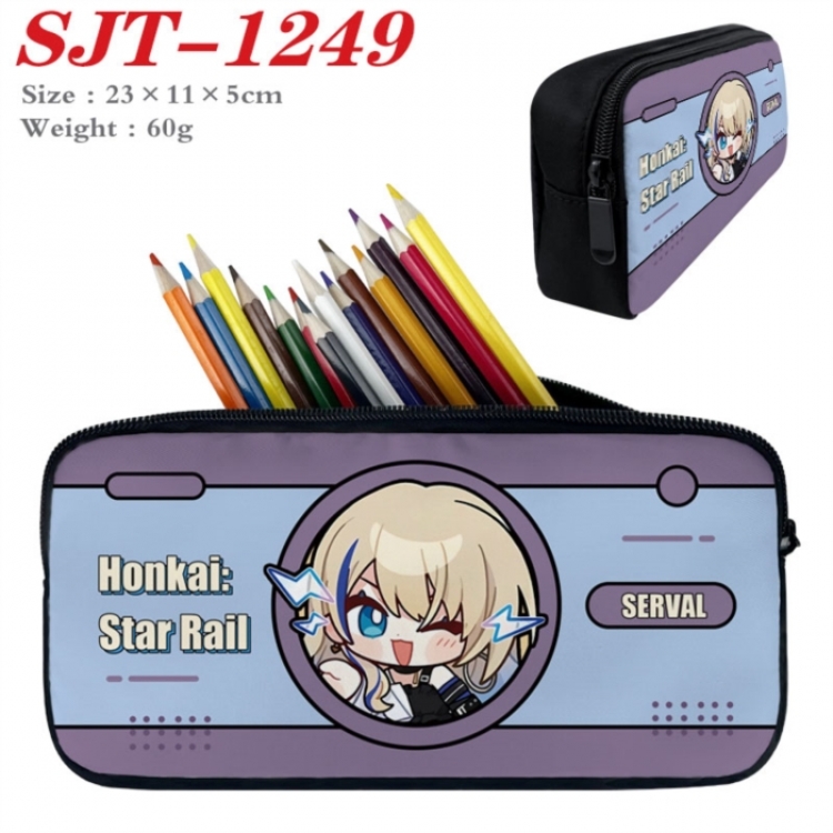 Honkai: Star Rail Anime nylon student pencil case 23x11x5cm 