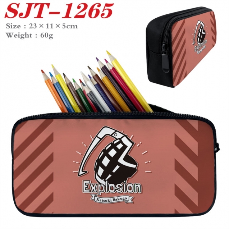 My Hero Academia Anime nylon student pencil case 23x11x5cm 