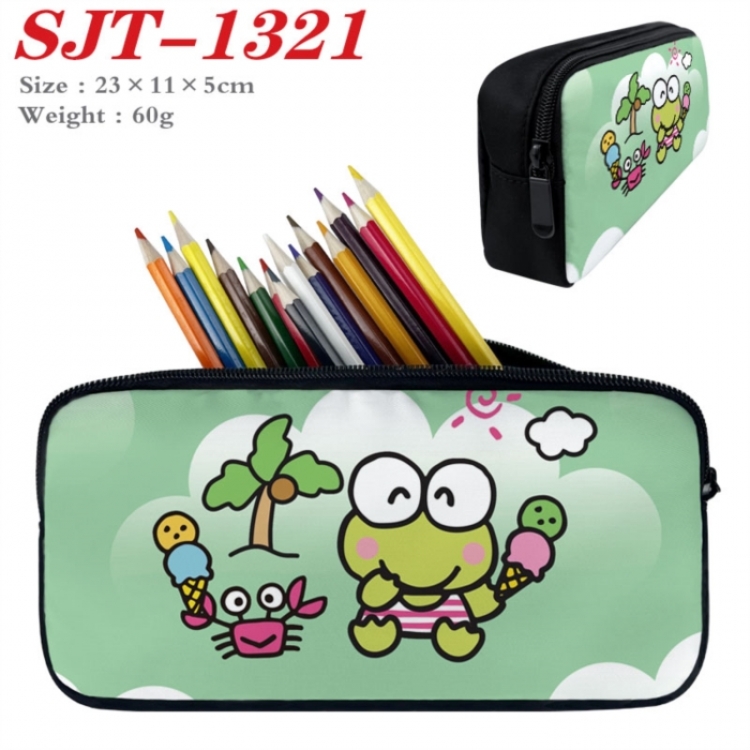 Sanrio Anime nylon student pencil case 23x11x5cm 