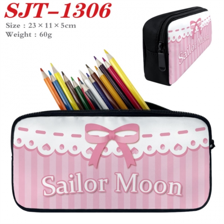 sailormoon Anime nylon student pencil case 23x11x5cm 