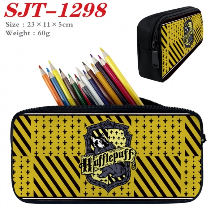 Harry Potter Anime nylon student pencil case 23x11x5cm 