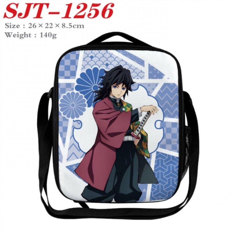 Demon Slayer Kimets Anime Lunch Bag Crossbody Bag 26x22x8.5cm 
