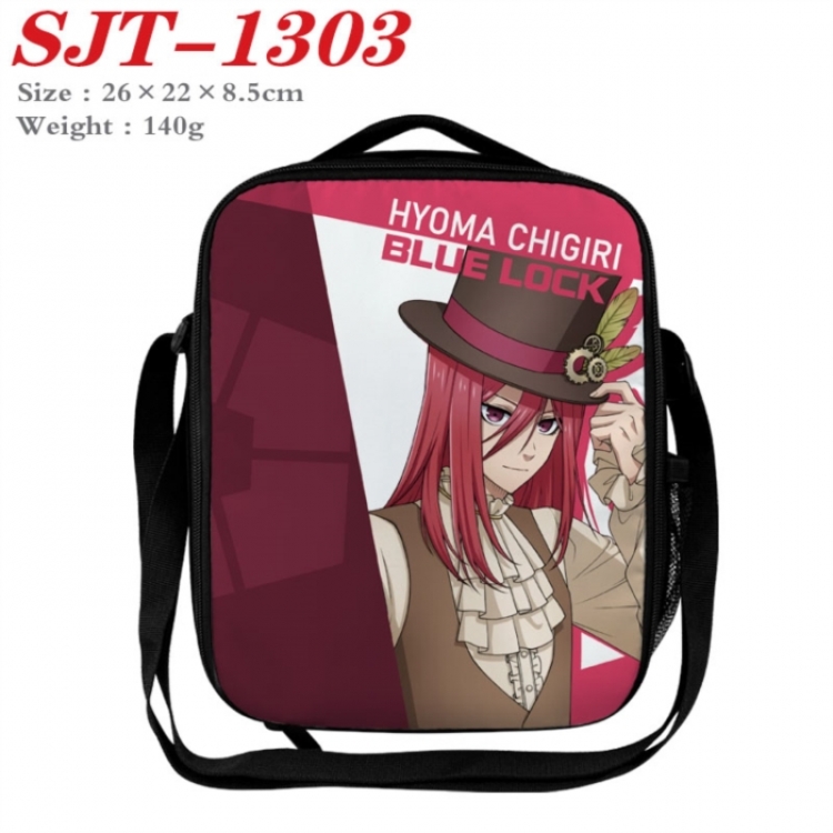 BLUE LOCK Anime Lunch Bag Crossbody Bag 26x22x8.5cm 