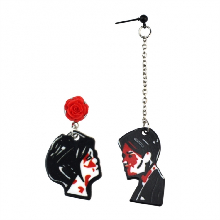 My chemical romance Pendant necklace earrings price for 5 pcs 