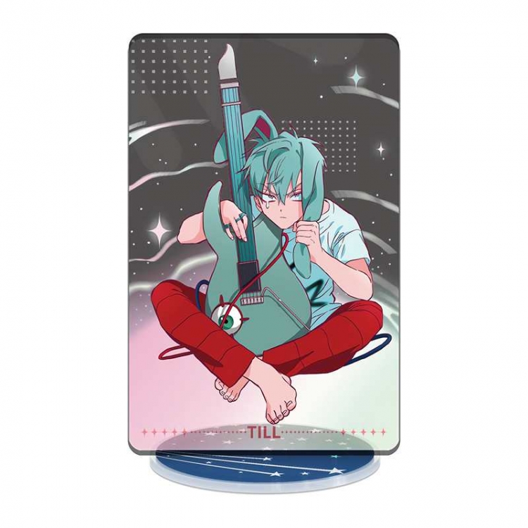 Alien Stage celebrity merchandise acrylic Standing figure Plates Keychain 16CM