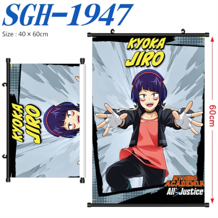My Hero Academia Anime digital printed pole style hanging picture Wall Scroll 40x60cm