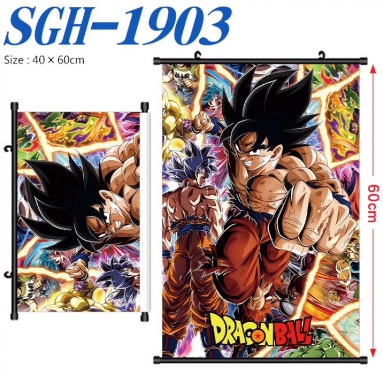 DRAGON BALL Anime digital printed pole style hanging picture Wall Scroll 40x60cm