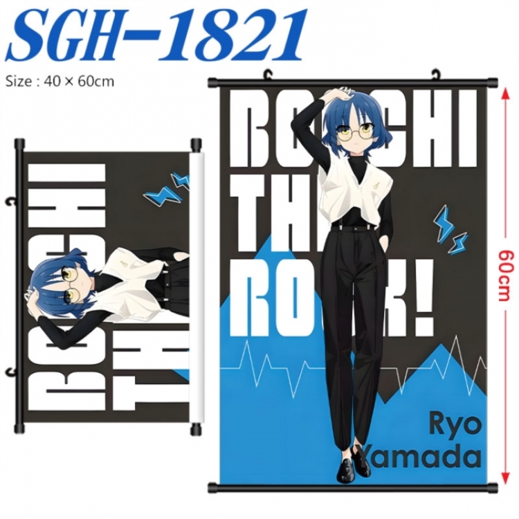 BOCCHI THE ROCK!  Anime digital printed pole style hanging picture Wall Scroll 40x60cm