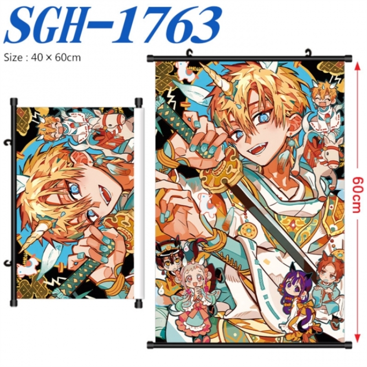 Toilet-bound Hanako-kun Anime digital printed pole style hanging picture Wall Scroll 40x60cm