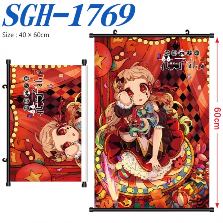 Toilet-bound Hanako-kun Anime digital printed pole style hanging picture Wall Scroll 40x60cm
