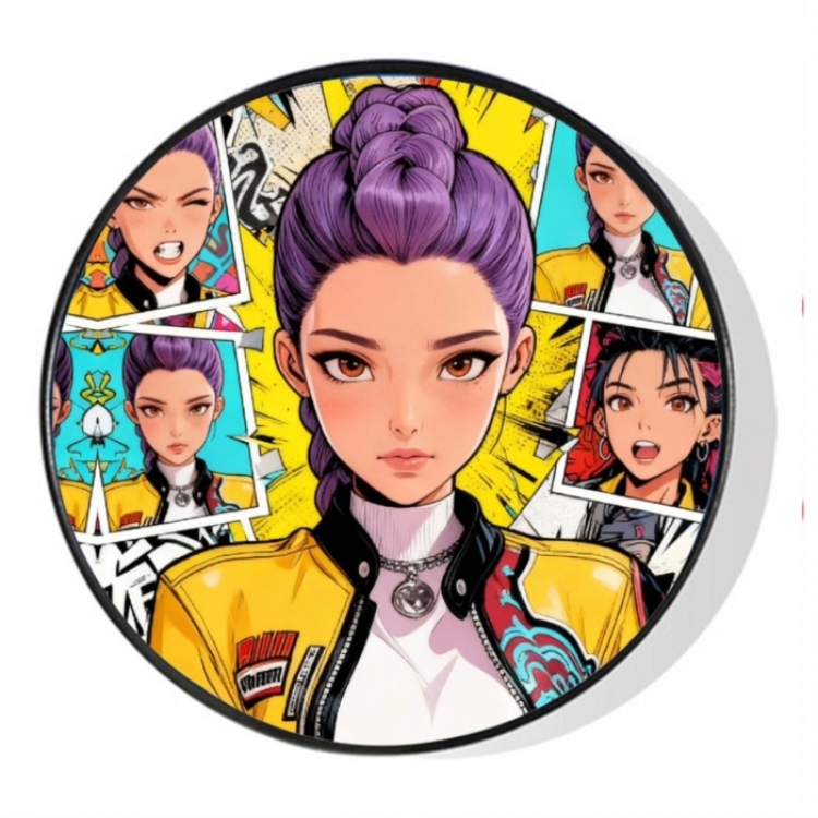 K-Pop Demon Hunters Foldable mobile phone holder airbag lazy bracket price for 10 pcs 