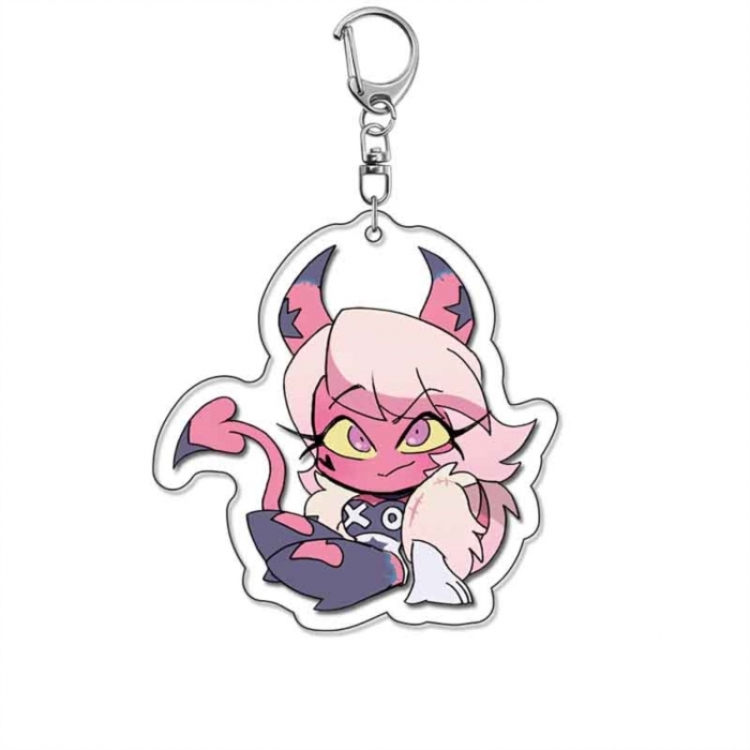 Helluva Boss Anime Acrylic Keychain Charm price for 5 pcs