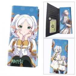 Frieren: Beyond Journey's Anime wallet long wallet buckle storage bag 18.5x9.5x2CM 100g