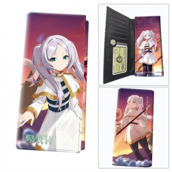 Frieren: Beyond Journey's Anime wallet long wallet buckle storage bag 18.5x9.5x2CM 100g