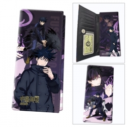 Jujutsu Kaisen Anime wallet long wallet buckle storage bag 18.5x9.5x2CM 100g
