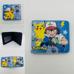 Pokemon Full color Two fold short card case wallet 11X9.5CM  