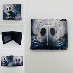 hollow knight Full color Two fold short card case wallet 11X9.5CM  