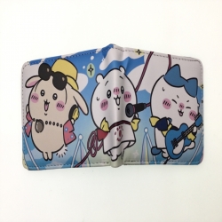 Chiikawa Anime two fold  Short wallet 11X9.5CM 60G 
