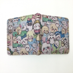 Chiikawa Anime two fold  Short wallet 11X9.5CM 60G 