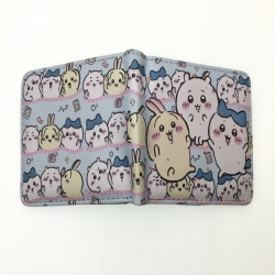 Chiikawa Anime two fold  Short wallet 11X9.5CM 60G 