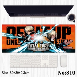 City of the Wolves Anime peripheral computer mouse pad office desk pad multifunctional pad 80X30X0.3cm