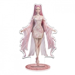 K-Pop Demon Hunters celebrity merchandise acrylic Standing figure Plates Keychain 16CM