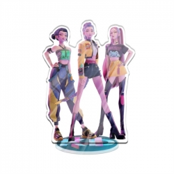 K-Pop Demon Hunters celebrity merchandise acrylic Standing figure Plates Keychain 16CM