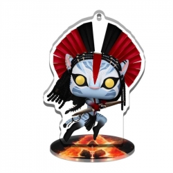 Avatar Q version Multifunctional Acrylic Keychain Stand figure Plates Keychain 8cm