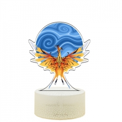 Avatar Acrylic Night Light 16 Color-changing USB Interface Box Set 19X7X4CM white base