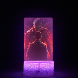 Stranger Things Acrylic Night Light 16 Color-changing USB Interface Box Set 19X7X4CM white base