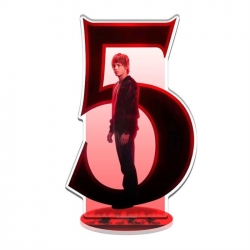 Stranger Things celebrity merchandise acrylic Standing figure Plates Keychain 16CM