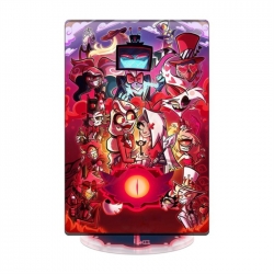 Hazbin Hotel celebrity merchandise acrylic Standing figure Plates Keychain 16CM
