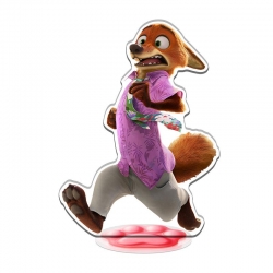 Zootopia celebrity merchandise acrylic Standing figure Plates Keychain 16CM