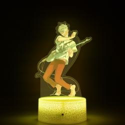 Alien Stage Acrylic Night Light 16 Color-changing USB Interface Box Set 19X7X4CM white base