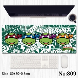 TURTLES  Anime peripheral computer mouse pad office desk pad multifunctional pad 80X30X0.3cm