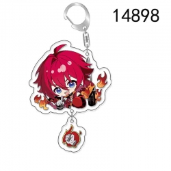 Honkai: Star Rail Anime acrylic Pendant Key Chain  price for 5 pcs