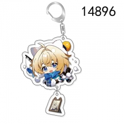 Honkai: Star Rail Anime acrylic Pendant Key Chain  price for 5 pcs
