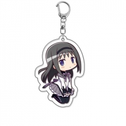 Magical Girl Madoka of the Magus Anime Acrylic Keychain Charm price for 5 pcs