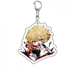 Chainsaw Man Anime Acrylic Keychain Charm price for 5 pcs