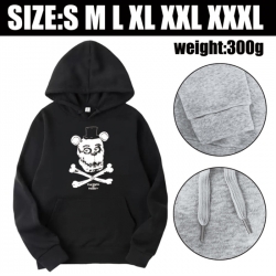 Five Nights at Freddys Anime printed hooded sweatshirt top from S to 3XL