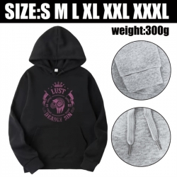 The Seven Deadly Sins Anime printed hooded sweatshirt top from S to 3XL