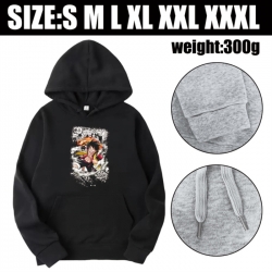One Piece Anime printed hooded sweatshirt top from S to 3XL